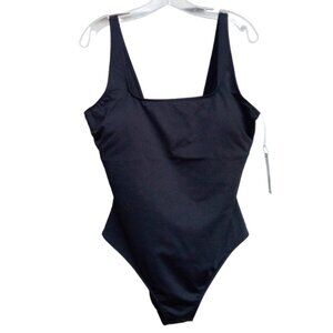 Everlane ReNew black one piece swimsuit sz XL NEW